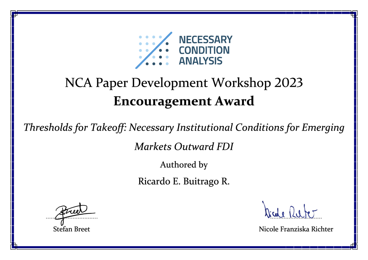 Encouragement Award 2023