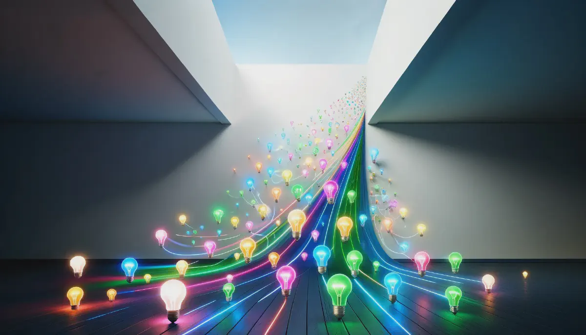 Ideas Bouncing of a Ceiling