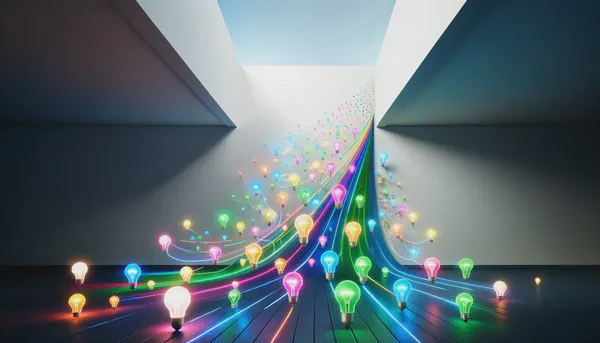Ideas Bouncing of a Ceiling