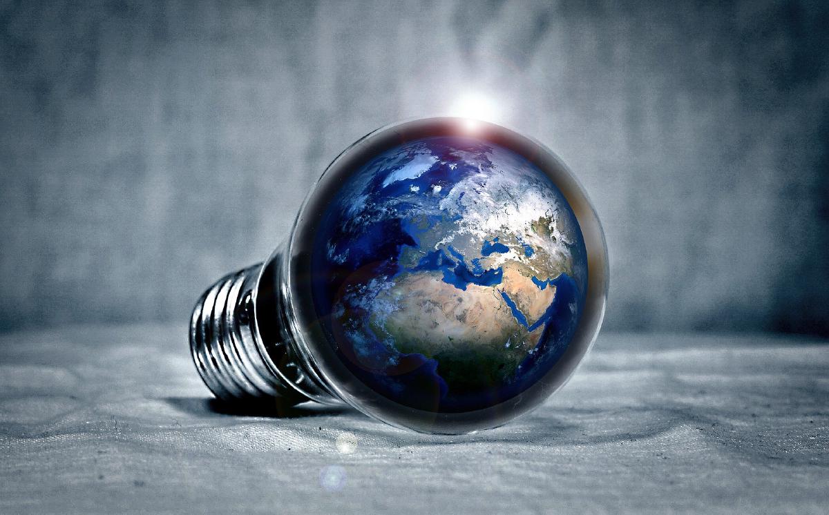 Light Bulb Earth
