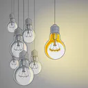 A drawing of a network of people.